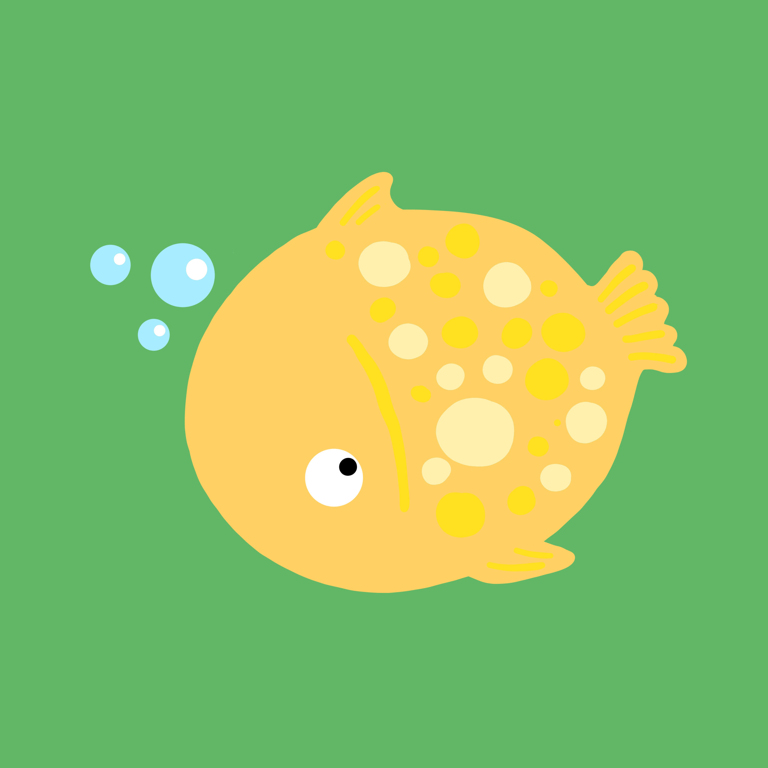 Puffer Fish - Kids design - Dive Shirts