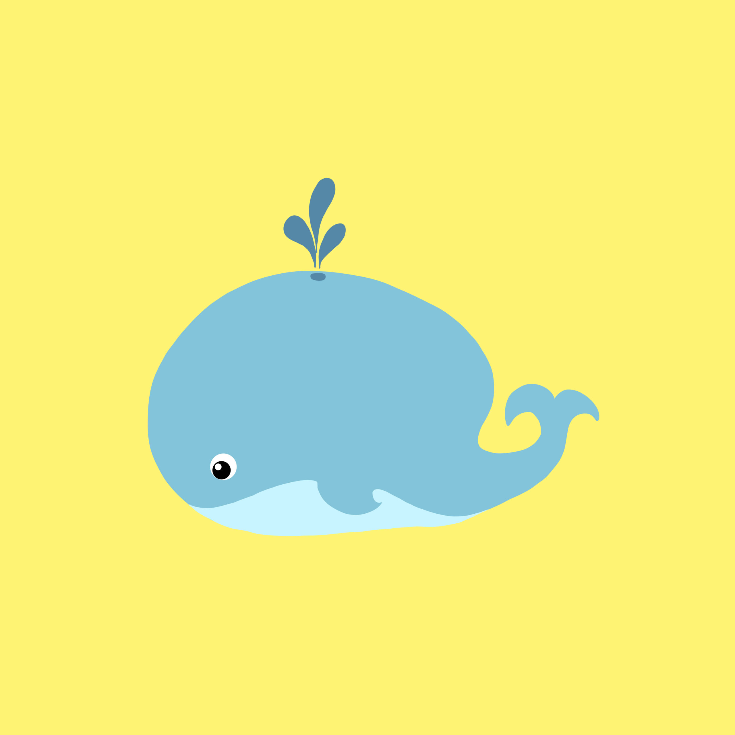Cute Whale - Kids design - Dive Shirts